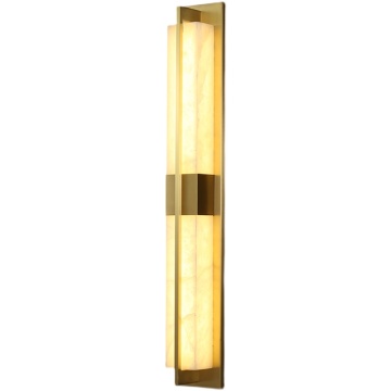 Copper Marble Wall Lamp for Luxury Villa Living Room