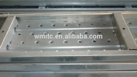 glavanized scaffolding plank