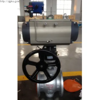 Pneumatic ball valve