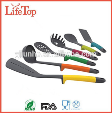 FDA Approved 6 Piece Nylon Cooking Utensil Set With Holder