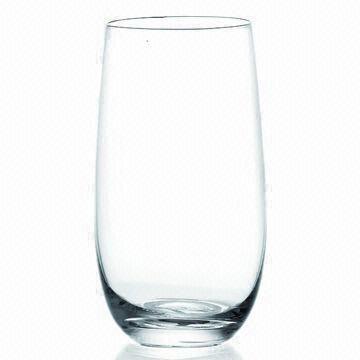 Crystal Glass Tumbler with 510mL/17.9oz Volume