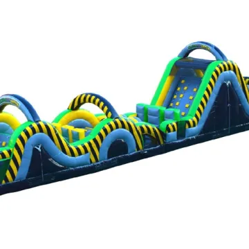 Inflatable Giant Obstacle Courses: Big Ninja Warrior Obstacle Courses