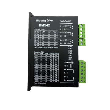 DM542 Bipolar Stepper Motor Driver - 1A to 4.2A Current with 128 Subdivision