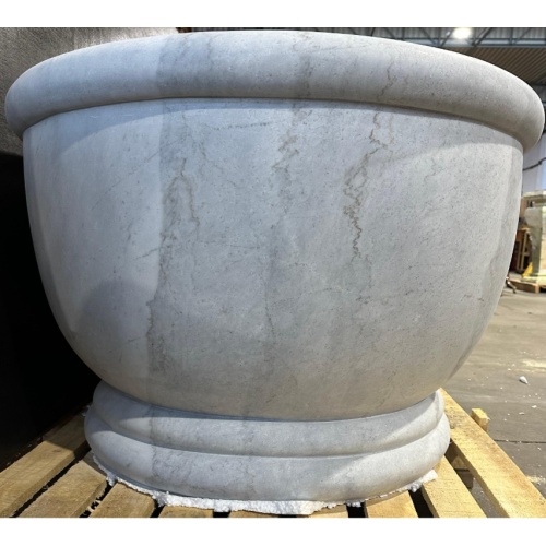 手作りの大理石の浴槽ユニークなスタイルの特注フィット