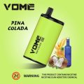 Vome Box 7500 Puflar Tek Kullanımlık Sağlık Vape, 16 Lezzet ve 4 Ni-Cotine Güç