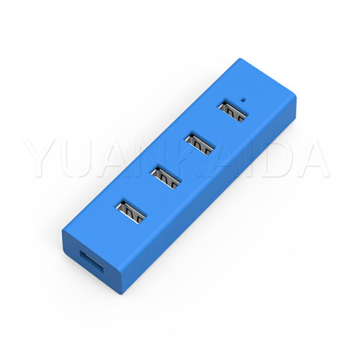 Portable USB 2.0 Data HUB 4 Port
