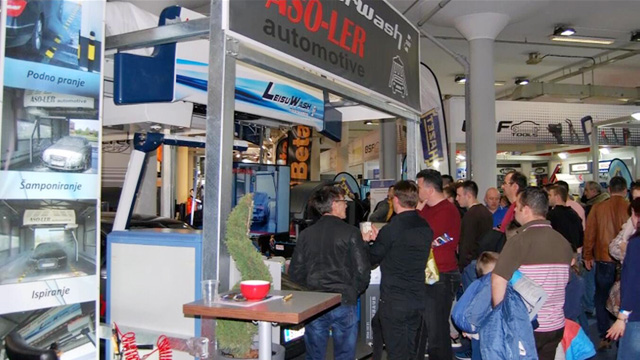 automatic car wash machine