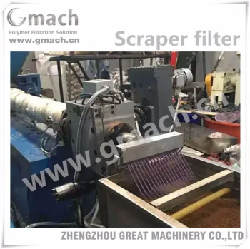 Plastic Recycling Pelletizing Extrusion Line Melt Filter - Pelletizer Filter