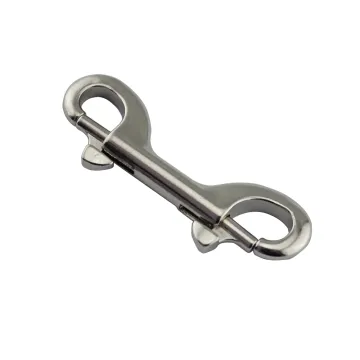 Stainless steel Metal Snap Hooks High Polished Double End Snap Hooks Spring Hooks