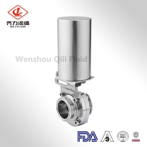 Sanitary Pneumatic Butterfly Valve