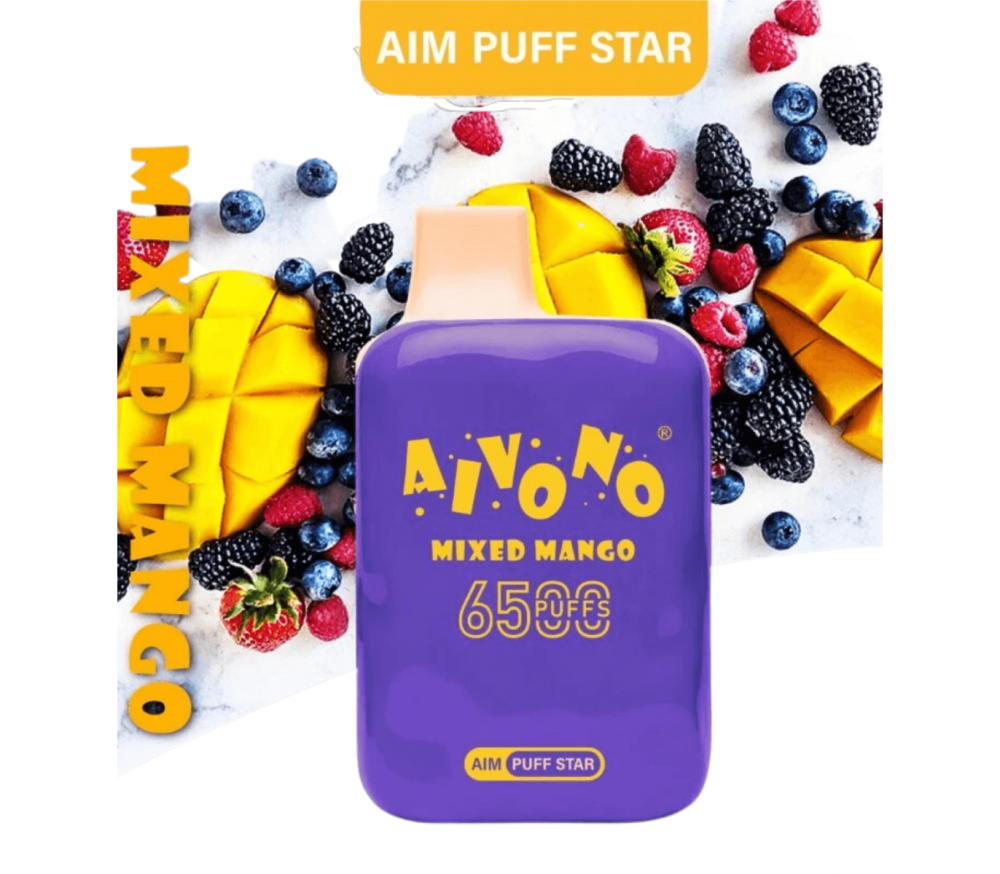 البيع الساخن AIVONO AIM-PUFF Star 6500 Puffs يمكن التخلص منها vape