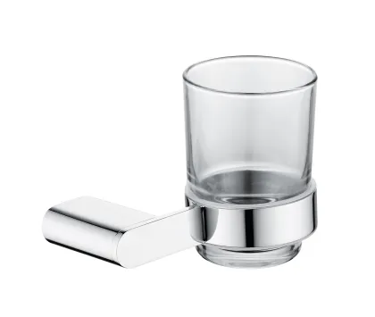 Modern Mouthwash Cup Holder - Duxini Stainless Steel Toothbrush Cup Holder
