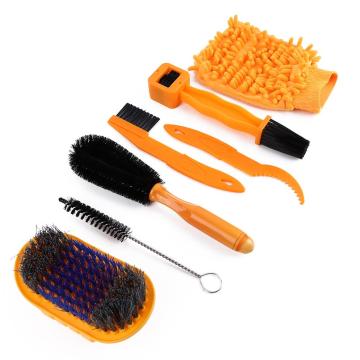 Bike Chain Cleaner Kit: 7 PCS Cycling Maintenance Tools for Bicycles