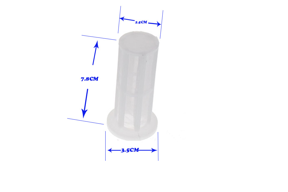 Inlet Water Filter G 3/4 "Monteringsmedium 1 st med två för nät