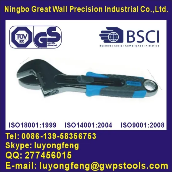 Quick adjustable wrench