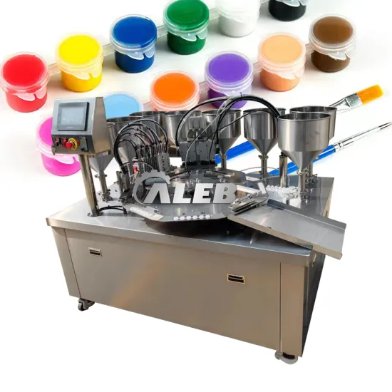 Top Selling Propylene Pigment Filling Machines for Painting Colors, Capping, and Watercolor Paints