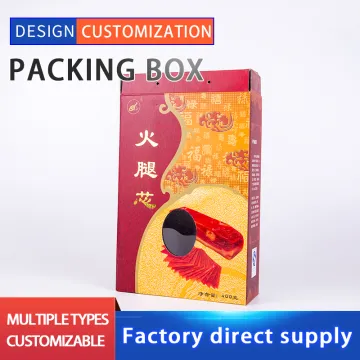 Design colored packaging corrugated cardboard boxes