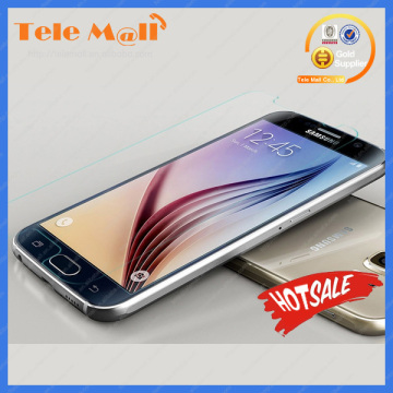 Full screen cover color tempered glass screen protector for Samsung S6 edge