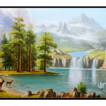 Oil painting Luming painting