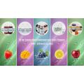 Rasa vape memusatkan rasa buah untuk jus e