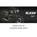 HANWAYRAW 50 Komplette Motorrad Ersatzteile