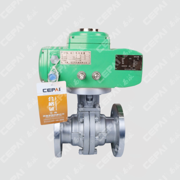Electric Switch Lined Fluorine Ball Valve