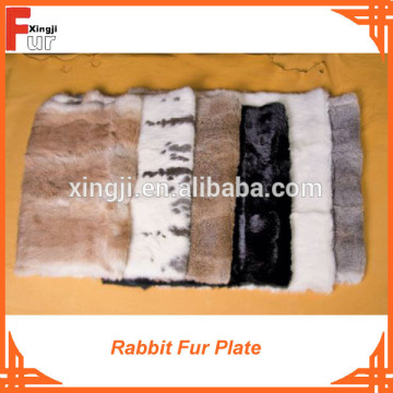 Thick Fur Long Hair Rabbit Fur Plate