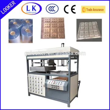 Semi-auto blister thermo forming machine for small amount production