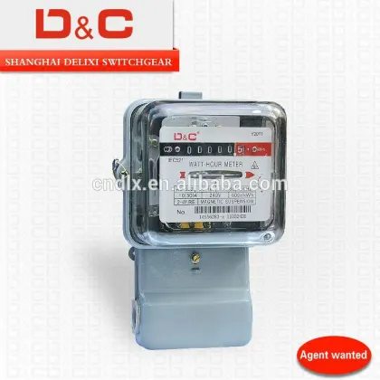 [D&C]shanghai delixi DD284 multi-functional watt-hour energy meter