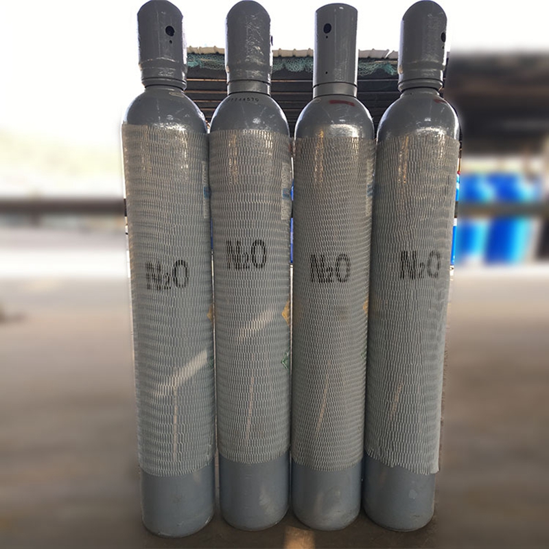 chinese manufacturer Stainless steel cylinder Nitrous Oxide N2O gas