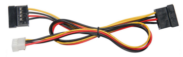 4 Pins 2 SATA Wire  Harness for Computer