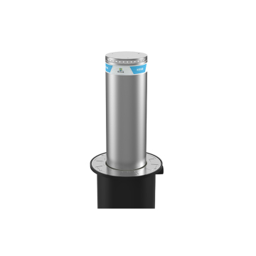 600mm Height, 219mm Diameter, 6mm Thick Automatic Hydraulic Bollard with LED - Affordable Price