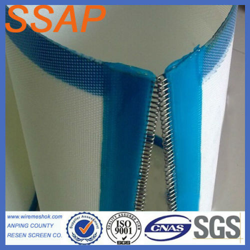 100%polyester mesh conveyor belt,polyester sludge dewatering mesh belt