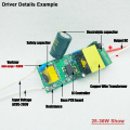 2/10pcs LED Driver 300mA 280mA 3W 4W 5W For LEDs Power Supply Unit AC90-265V Lighting Transformers For LED Power Lights DIY