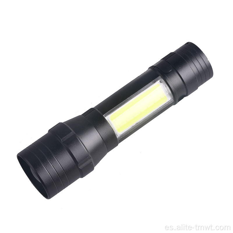 Luz de antorcha LED recargable USB