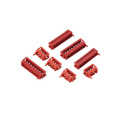 Red IDC piercing type cable terminal socket