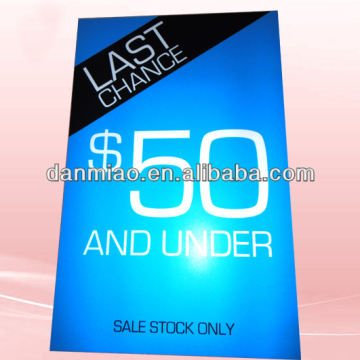 Indoor advertising big paper poster printing