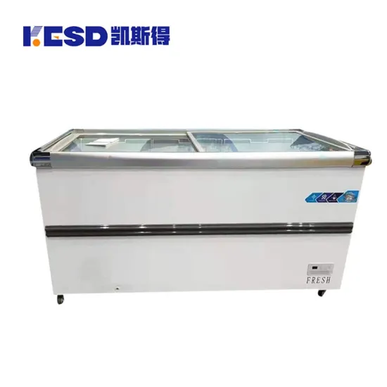 Commercial Euro Island Refrigeration Cabinet