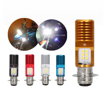 LED-HS 7/6W P15D-25-1 LED Automobile Headlight Bulb for Motorcycles