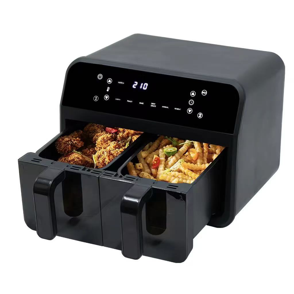 Double door air fryer