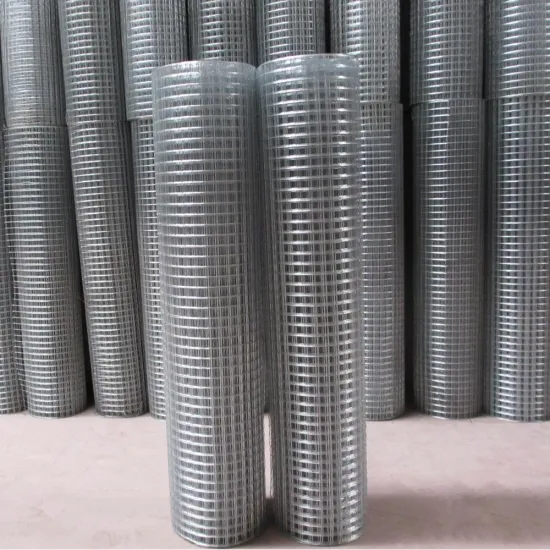 high quality galvanized welded wire mesh(galvanized after welded)