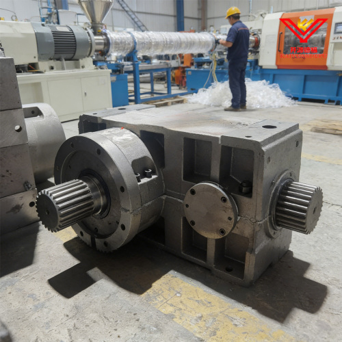 Reductor de extrusora de dientes duros de alta velocidad