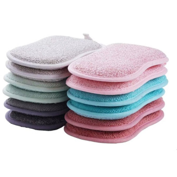 Sponges Kitchen Dish Sponge for Washing Dishes Cleaning Kitchen Non-Scratch Rough Scrubbers Suitable for Non-Stick Cookware