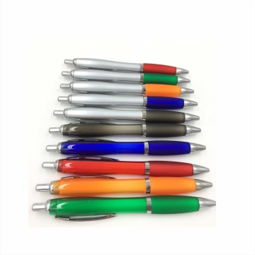 Custom Design Cheap Plastic Ballpoint Pens with Printing Promotion