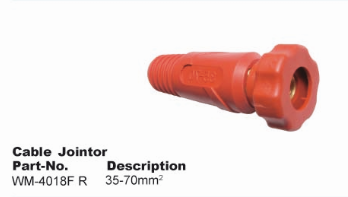 Cable Red Jointer Plug and Receptacle Female 35-70mm²