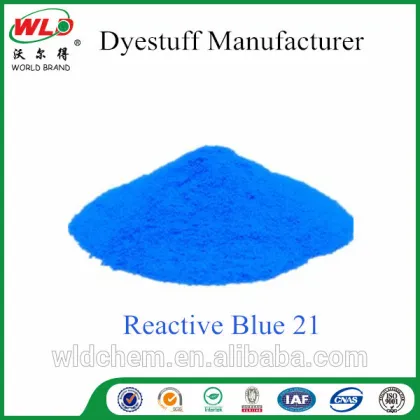 Reactive turquoise blue KN-G C.I. blue 21 reactive dyes manufacturers