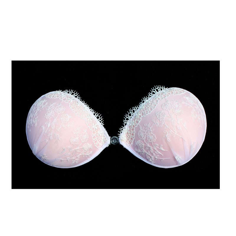 Silicone Padded Lace Stick On Bra 