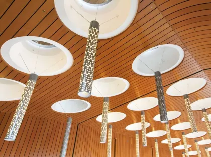 Aluminum Linear Ceiling System for Decorative Suspended Ceilings