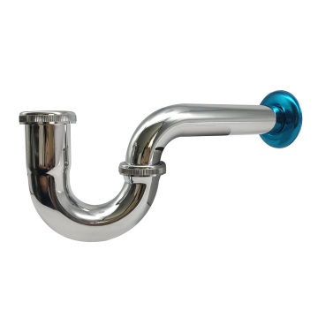 Chrome Plated Toilet P Trap SS304 Stainless Steel Bottle Trap for Bathroom Sink