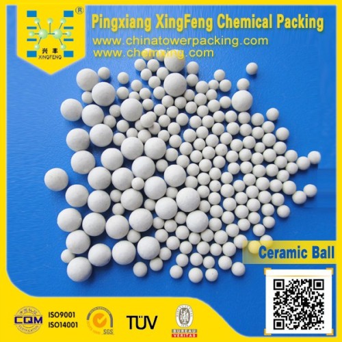 XINGFENG 17~23% Alumina Inert Ceramic Ball Size 3-50mm